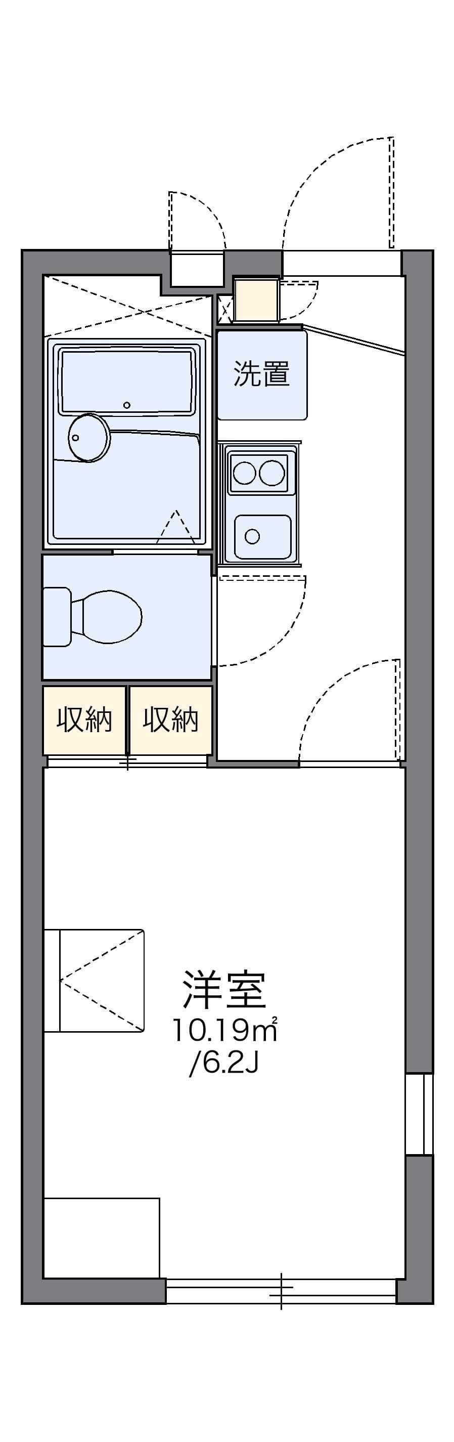 Preview floorplan of leopalace West Hongo I