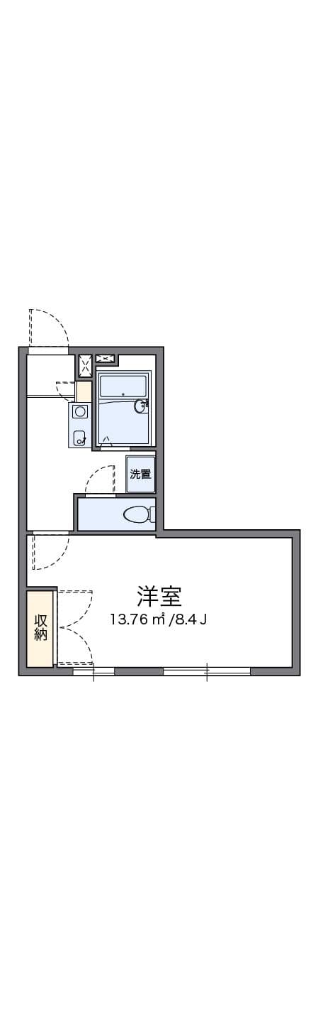 Preview floorplan of leopalace Maruyo II