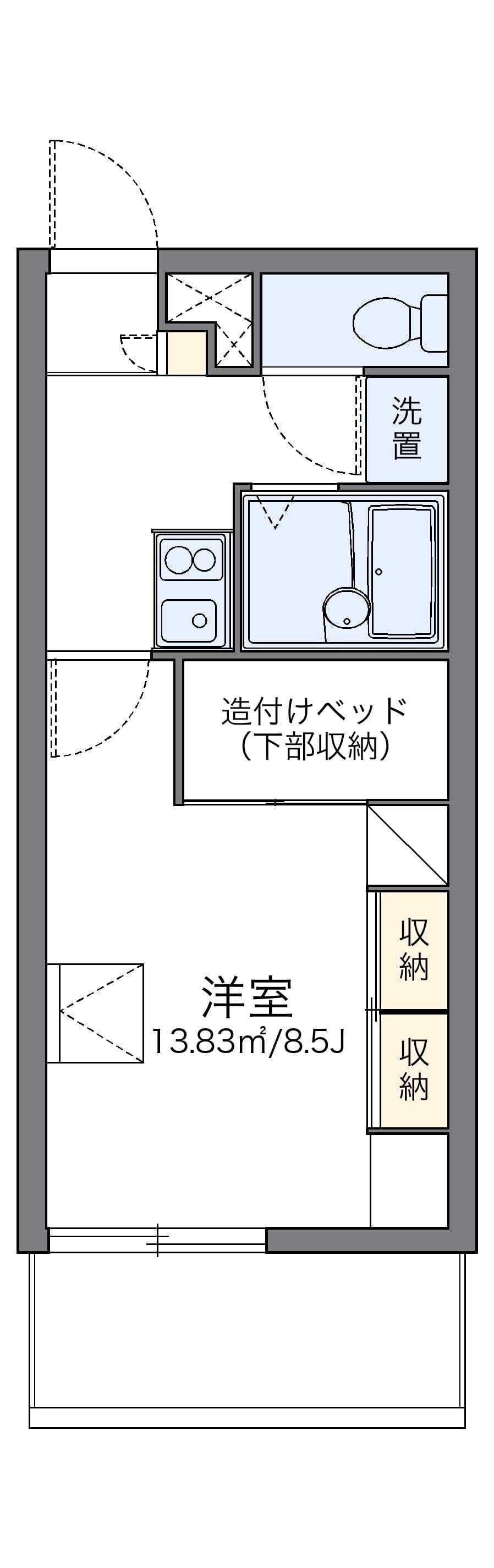 Preview floorplan of leopalace YOGI