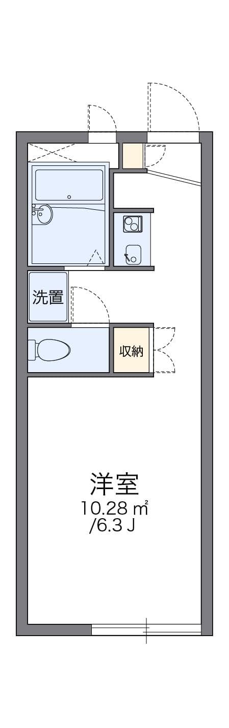 Preview floorplan of leopalace Camellia Sanbankan