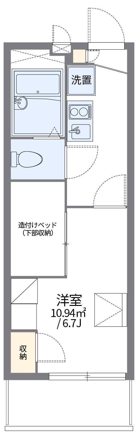 Preview floorplan of leopalace Nishikyo