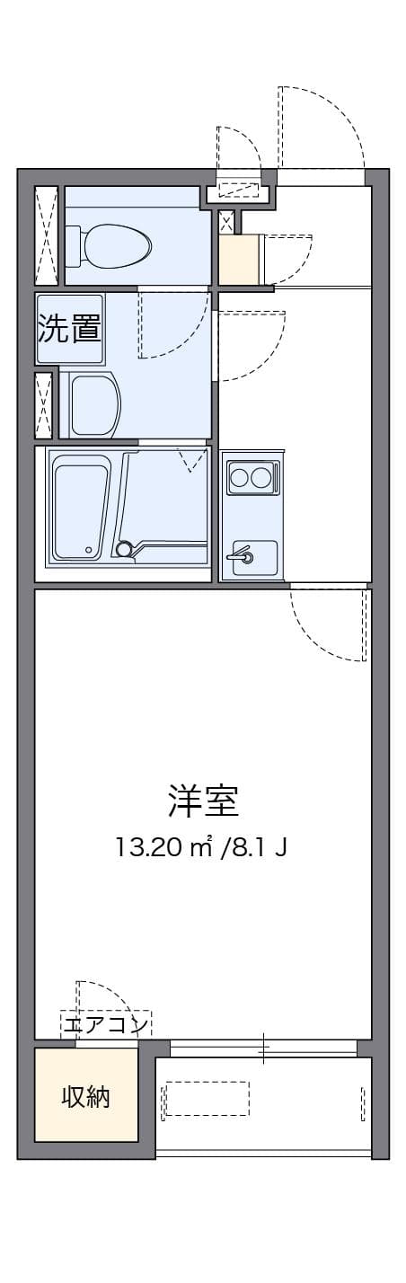 Preview floorplan of CLEINO Nishi Morimoto