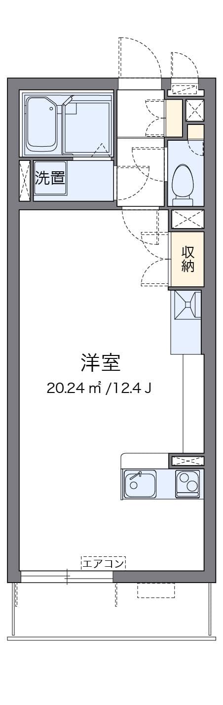 Preview floorplan of CLEINO Le Bonheur Shiraoka