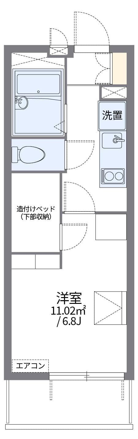 Preview floorplan of leopalace Chiyoda