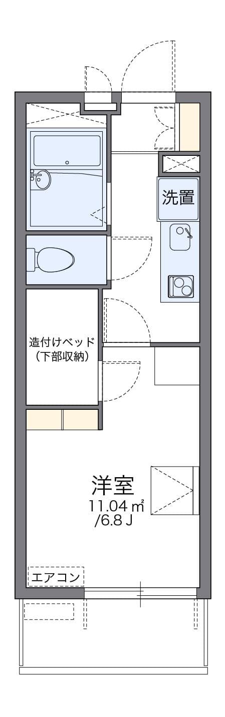 Preview floorplan of leopalace Ooicho