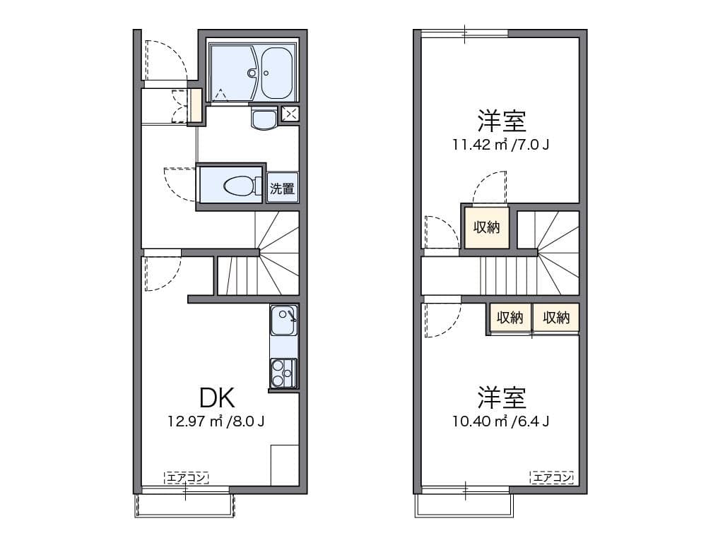Preview floorplan of leopalace Shimo Miyanaga