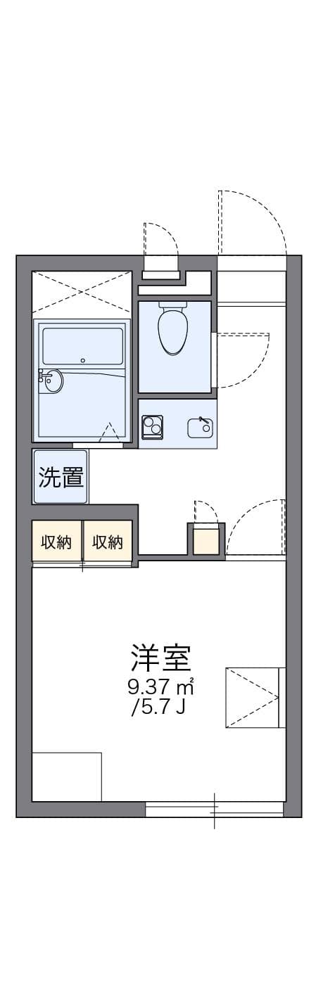 Preview floorplan of leopalace Bonar Shimoyanagi