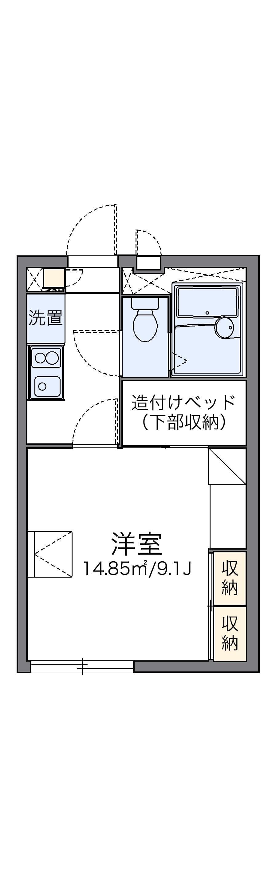 Preview floorplan of leopalace Yakatabaru
