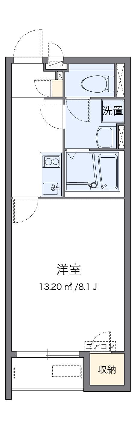 Preview floorplan of CLEINO Yukari Takamicho
