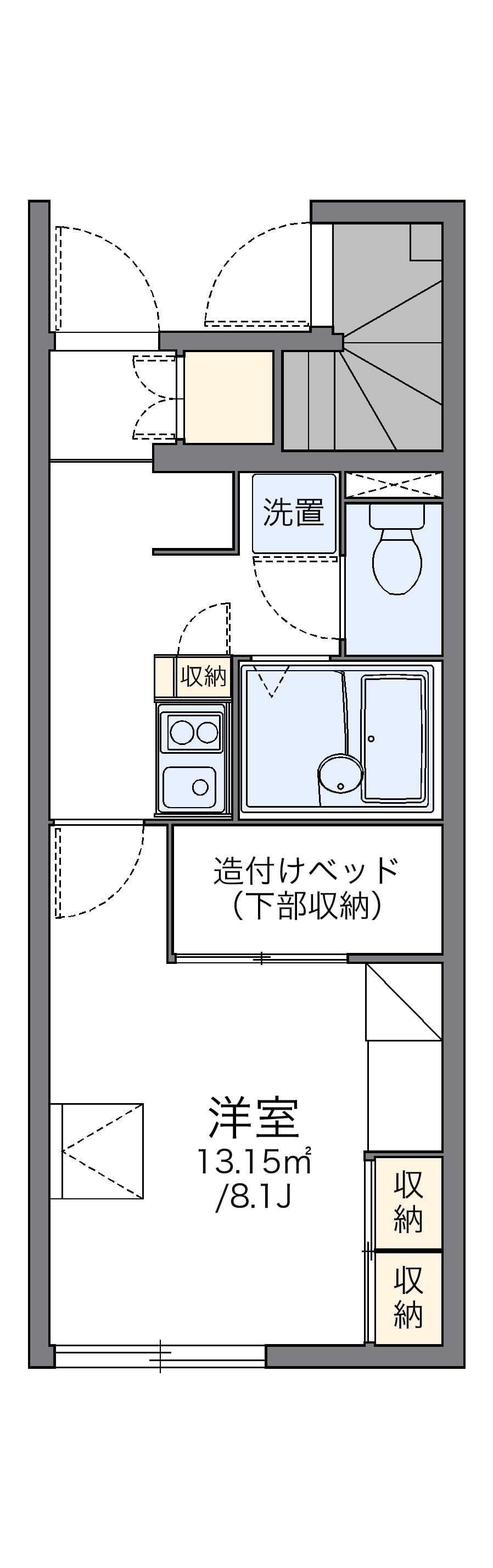 Preview floorplan of leopalace Tomiko II