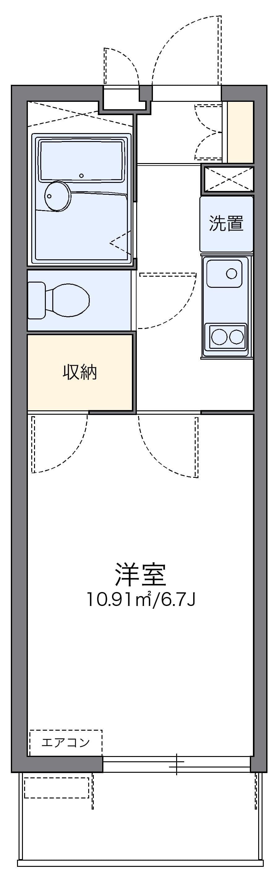 Preview floorplan of leopalace Blufani II