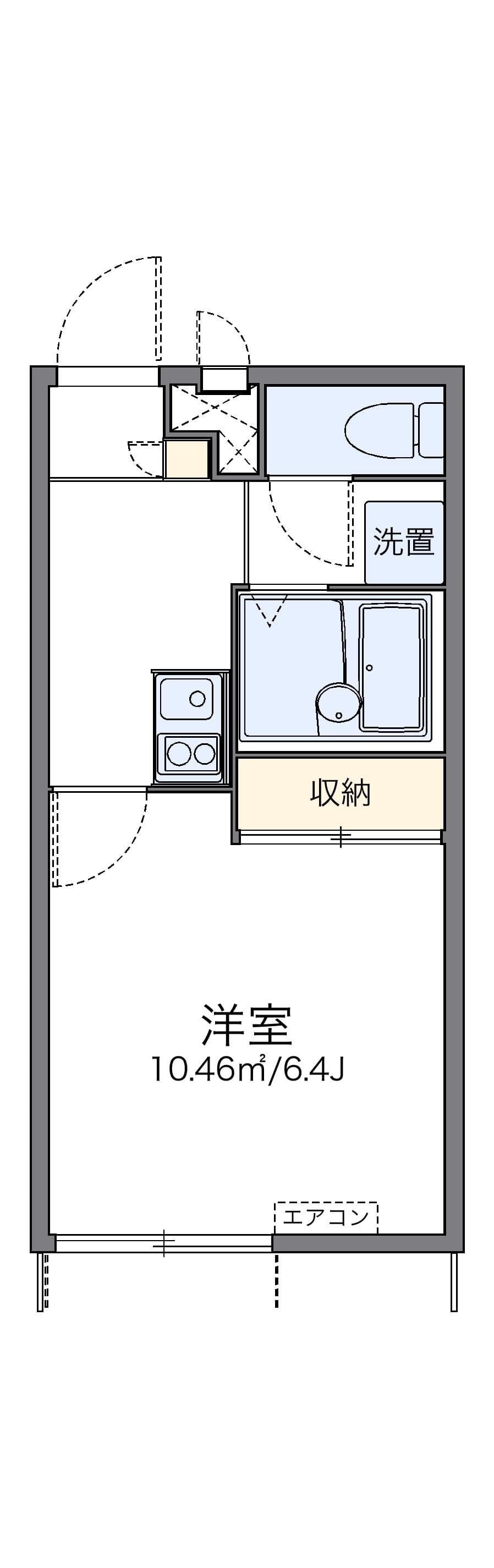 Preview floorplan of leopalace Anri
