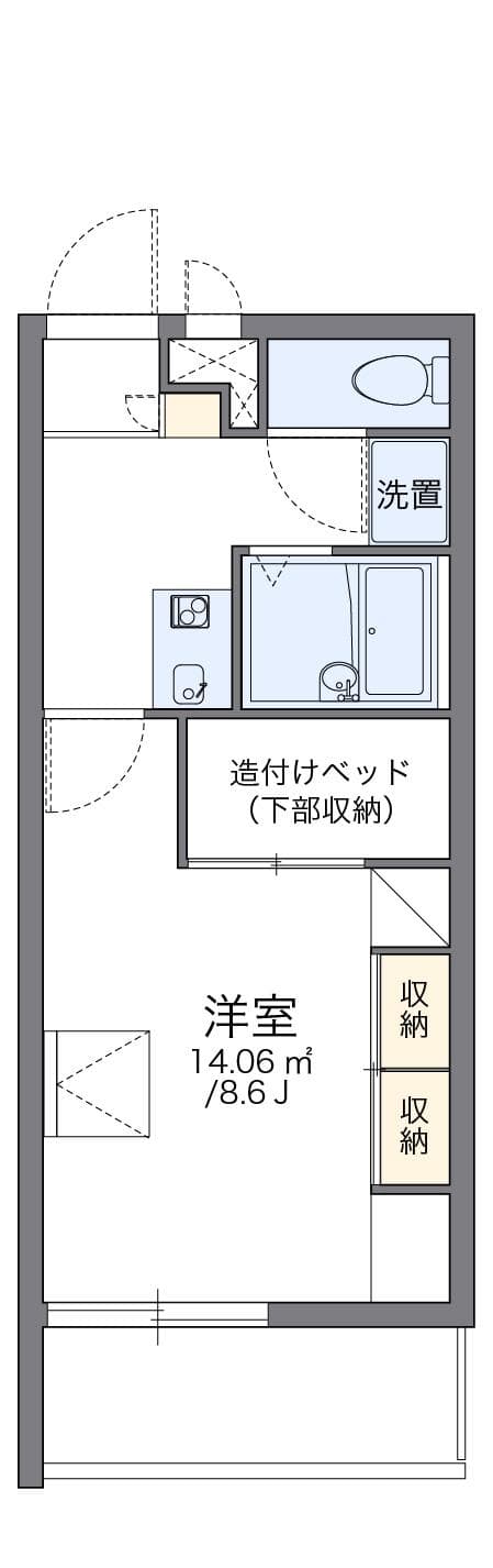 Preview floorplan of leopalace Asuka