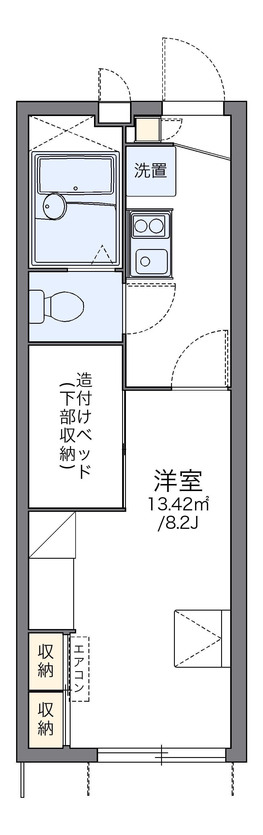 Preview floorplan of leopalace Espoir Sakura
