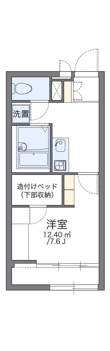 Preview floorplan of leopalace Mukoyama II