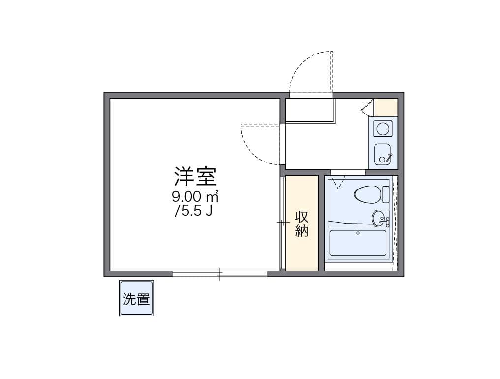 Preview floorplan of leopalace Kamiooka Dai12