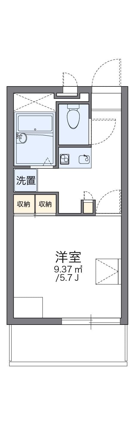 Preview floorplan of leopalace Takehara