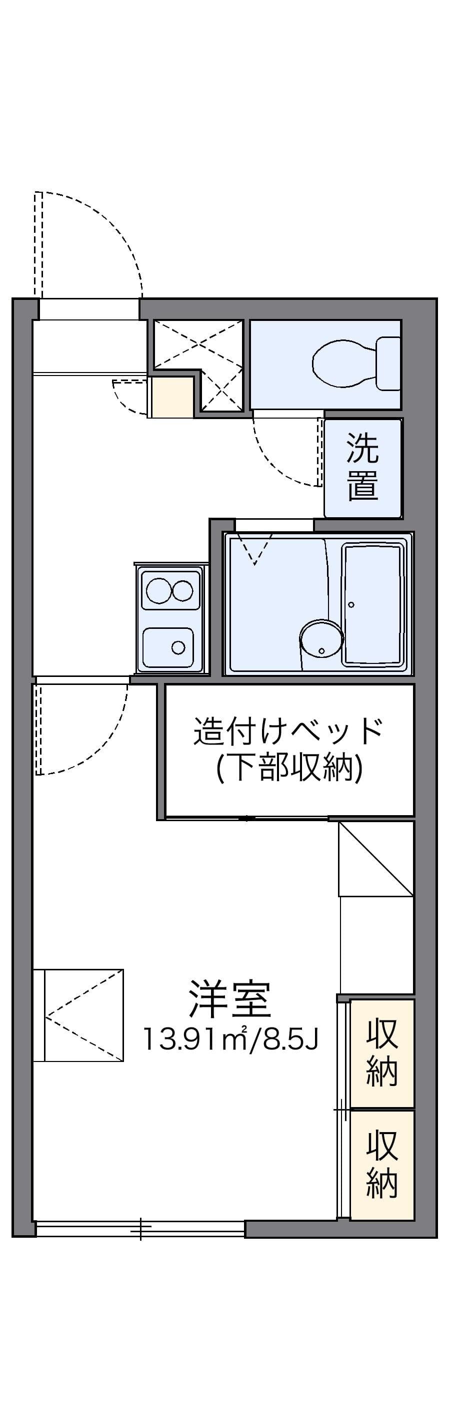 Preview floorplan of leopalace Green Wood