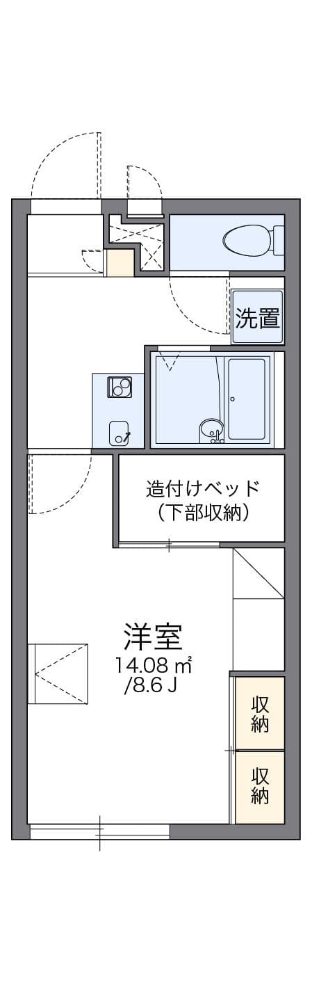 Preview floorplan of leopalace La・Riche