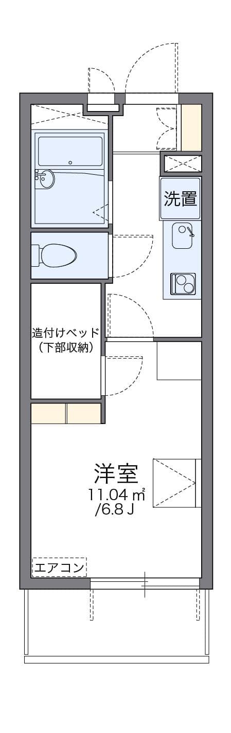 Preview floorplan of leopalace Nagoya Eki