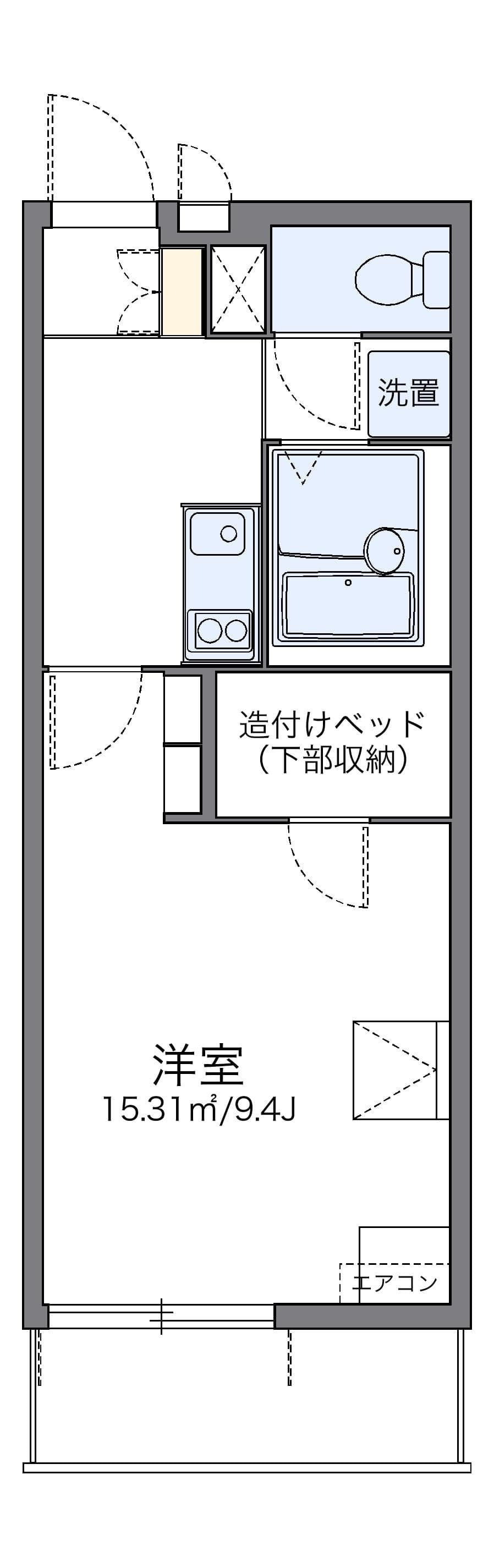 Preview floorplan of leopalace SHOTARO