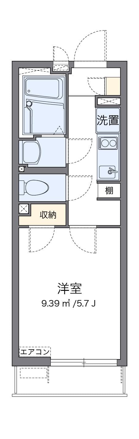 Preview floorplan of CLEINO Prendre Musashisakai