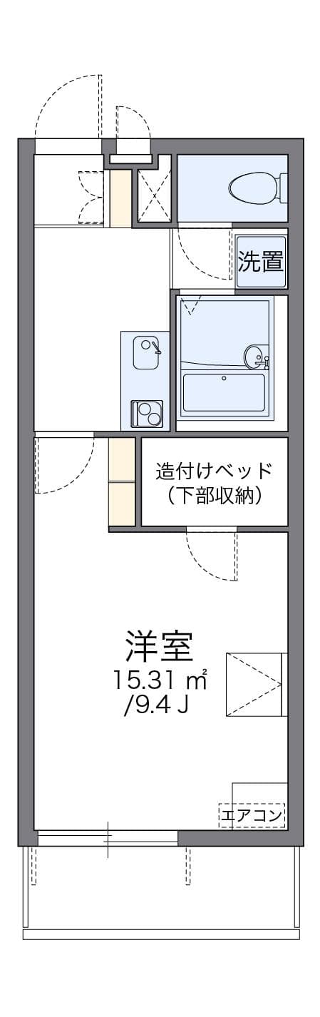 Preview floorplan of leopalace Espoir