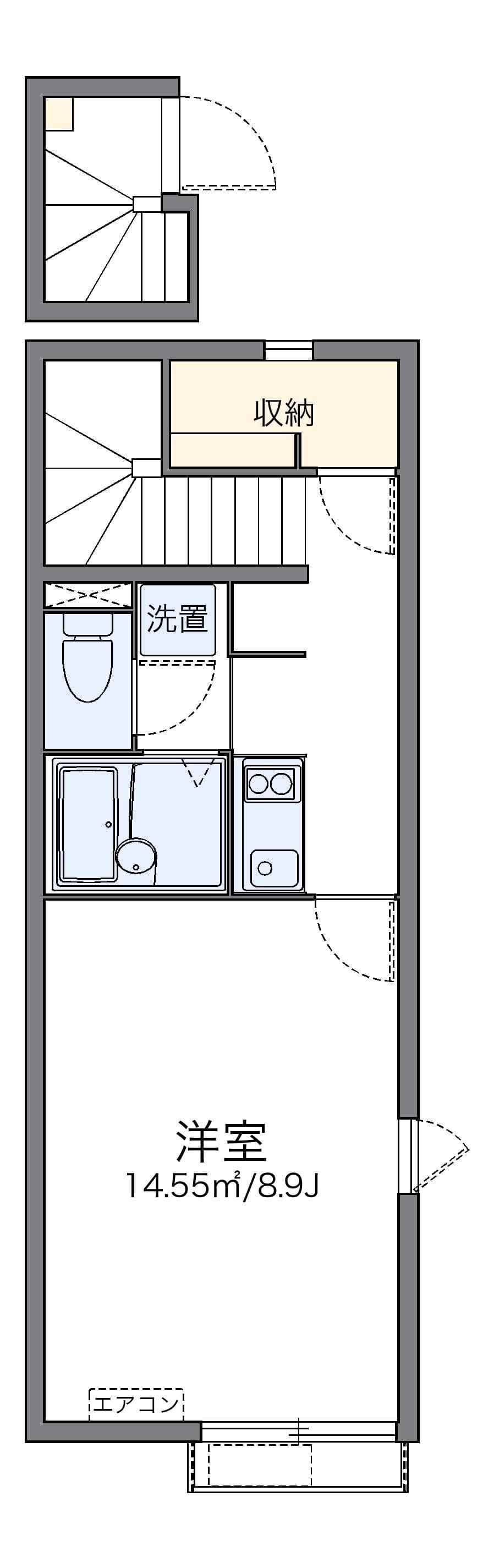Preview floorplan of LEONEXT Enju Kita