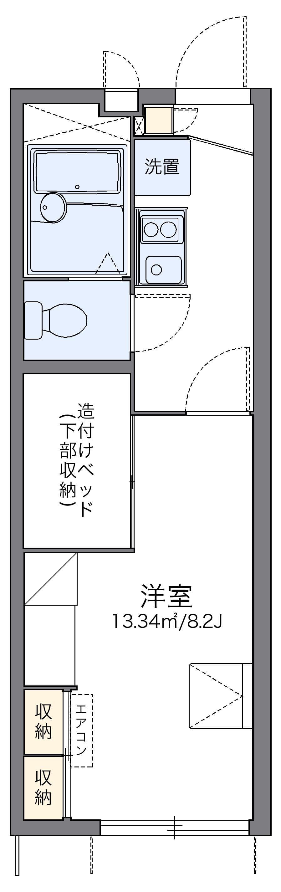 Preview floorplan of leopalace Sunbird B