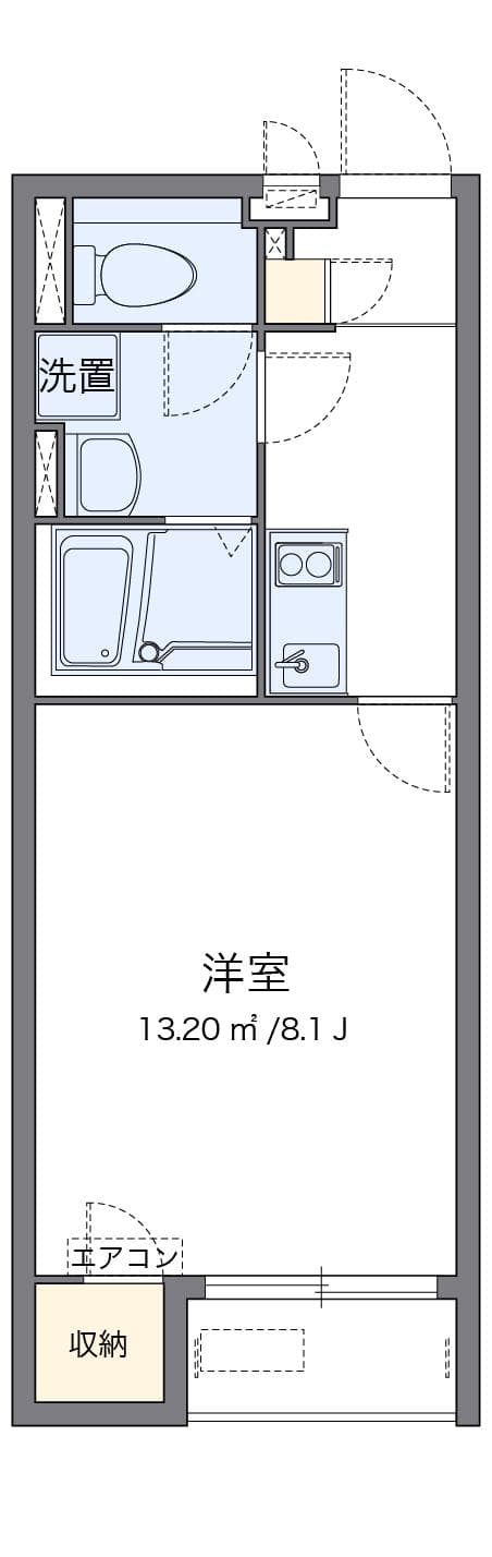 Preview floorplan of CLEINO Asagao