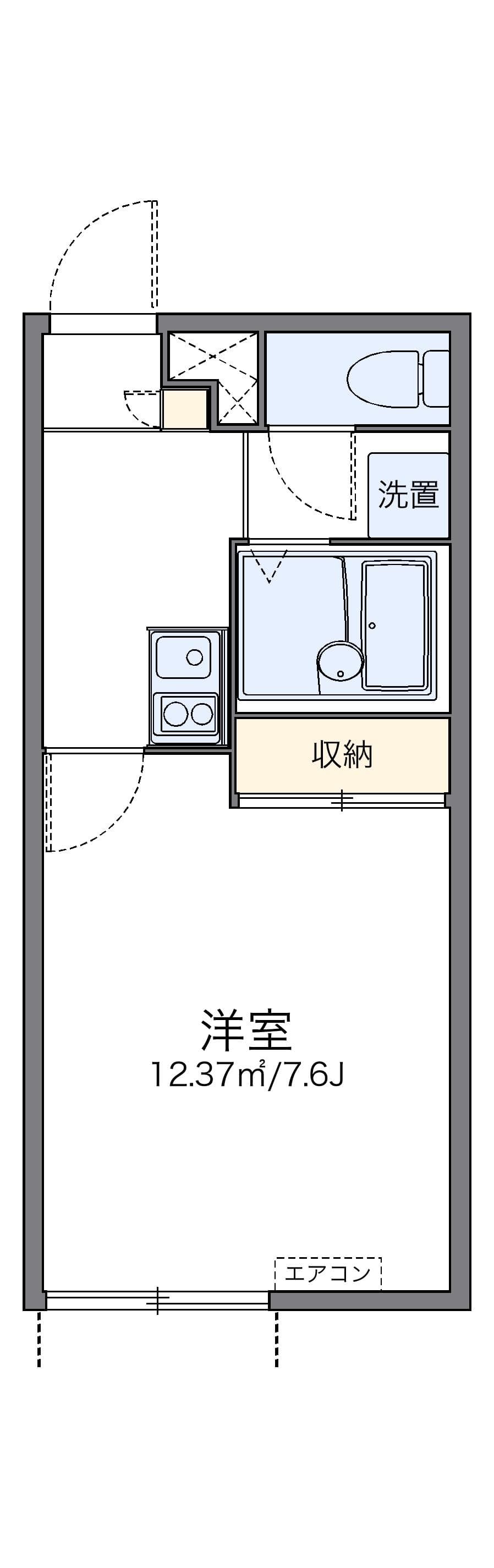 Preview floorplan of leopalace Emu Eichi Court