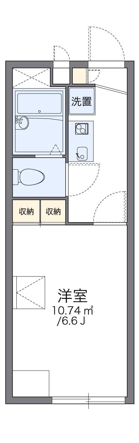 Preview floorplan of leopalace ViVi Ashiya
