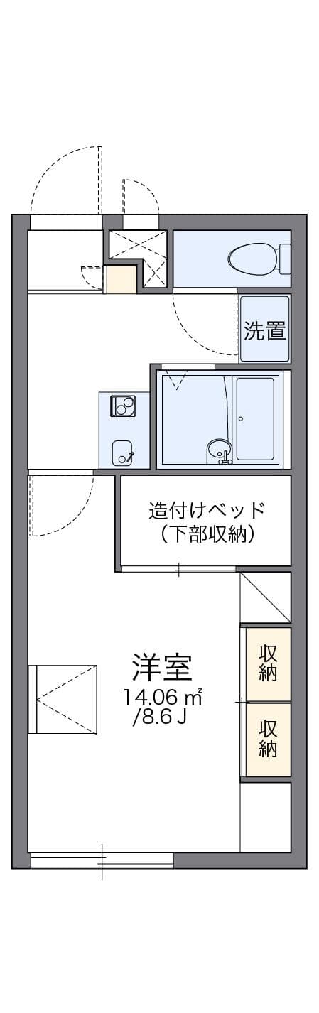 Preview floorplan of leopalace Chatrain