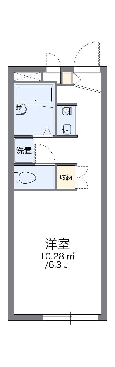 Preview floorplan of leopalace HORI