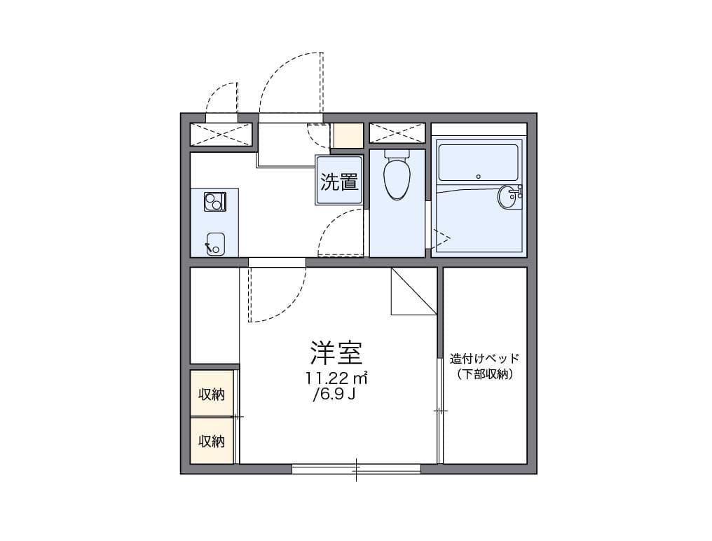Preview floorplan of leopalace North Nada