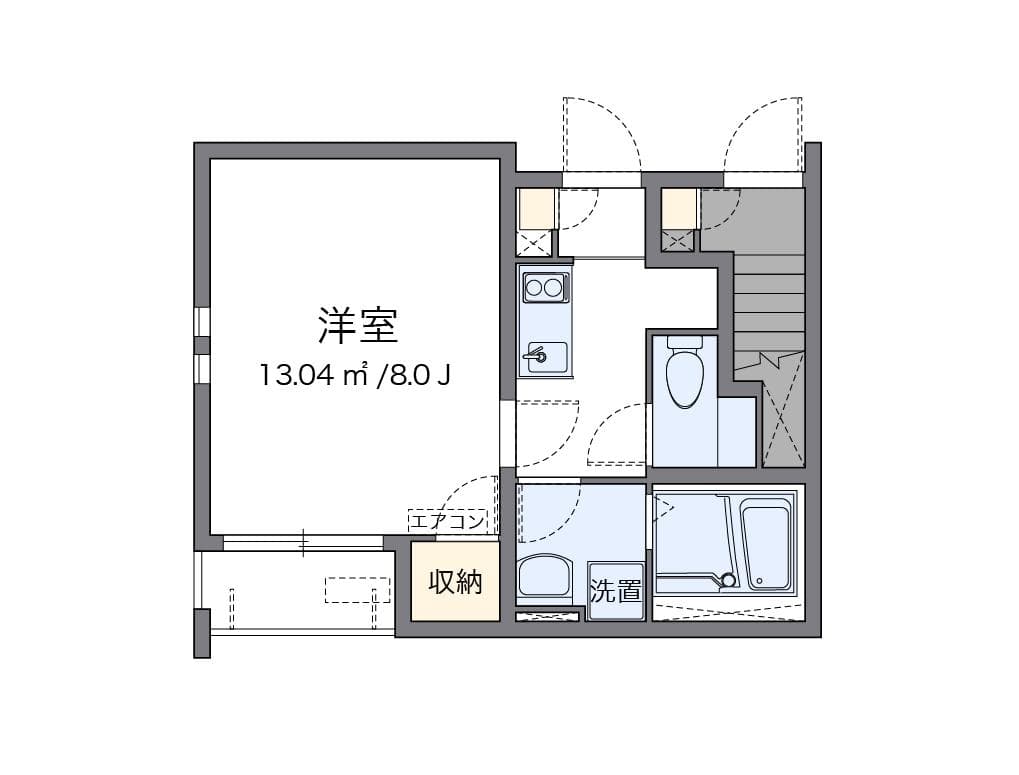 Preview floorplan of CLEINO Chocolade