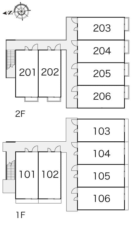 Preview interior of leopalace Azalea Namikawa