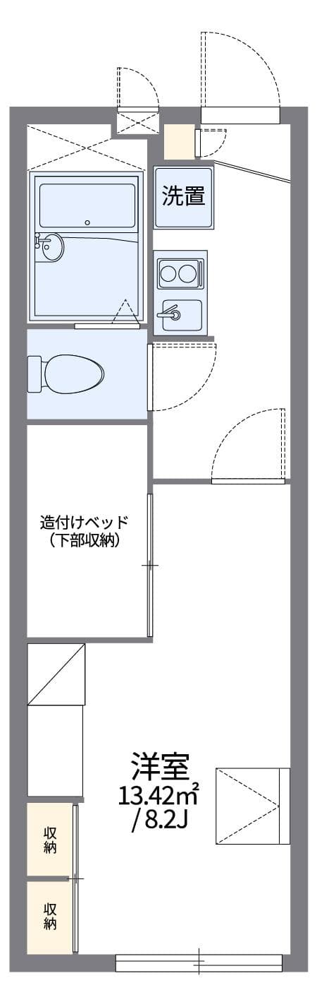 Preview floorplan of leopalace Nagane