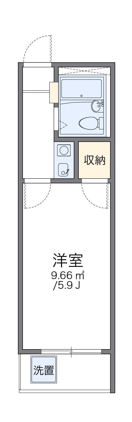Preview floorplan of leopalace Kanazawa Bunko Dai8