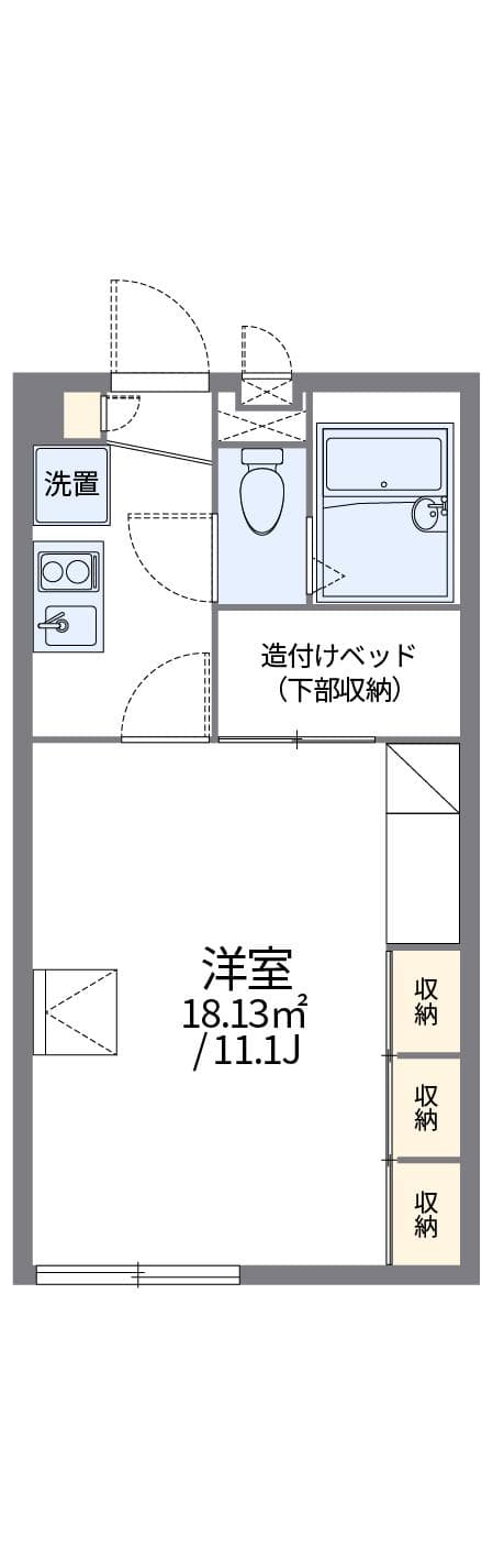 Preview floorplan of leopalace Bonheur II