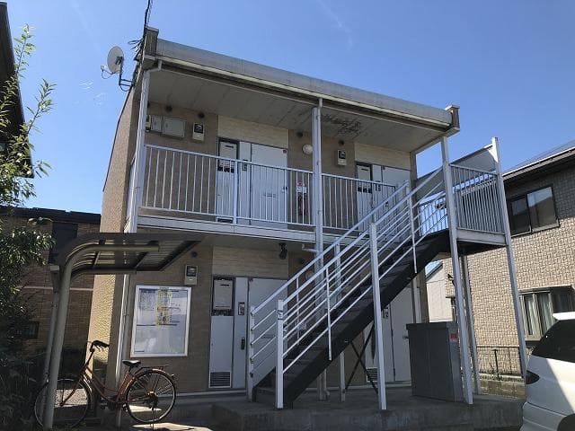 Main exterior of leopalace Mizuki