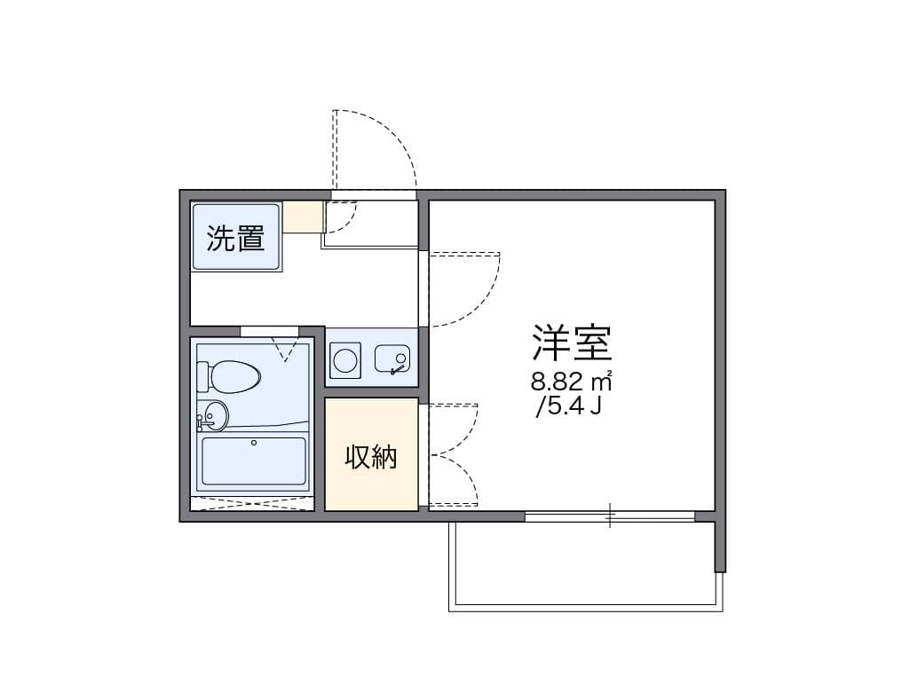 Preview floorplan of leopalace HIRO