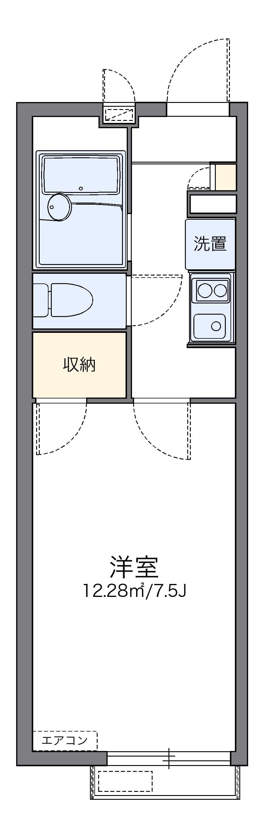 Preview floorplan of leopalace Maison Nasaka