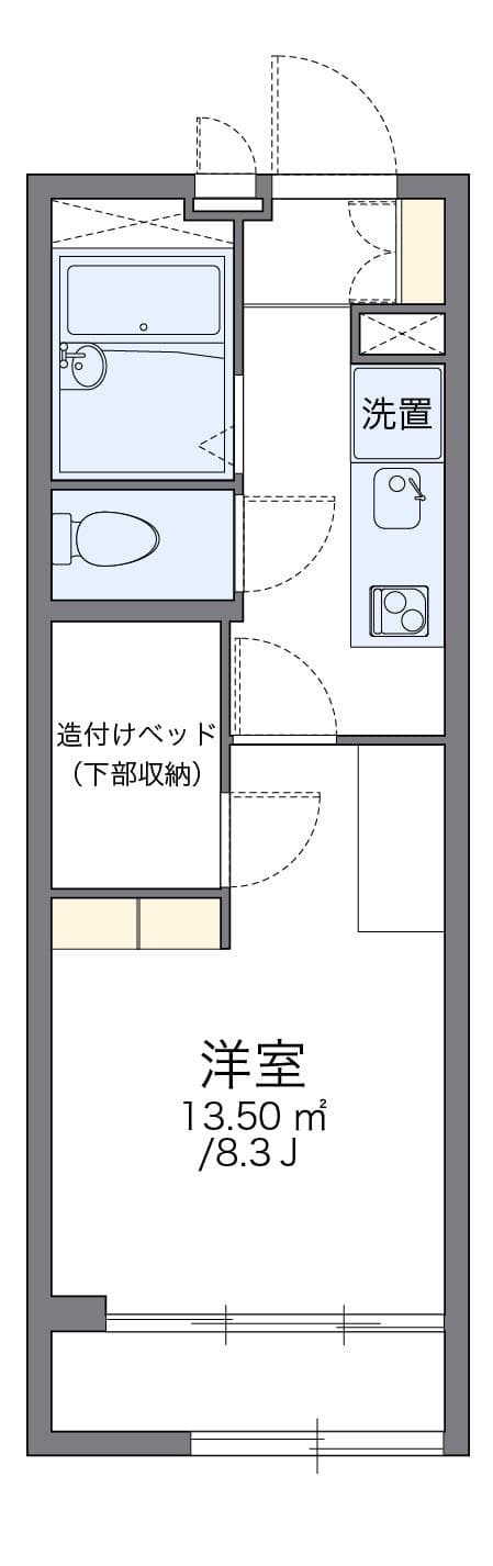 Preview floorplan of leopalace Livingmate Gakuenmae