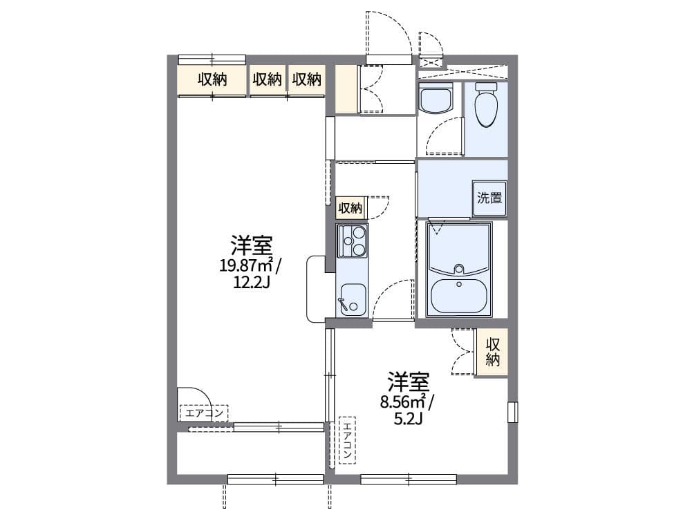 Preview floorplan of leopalace Sunshine Sayamadai