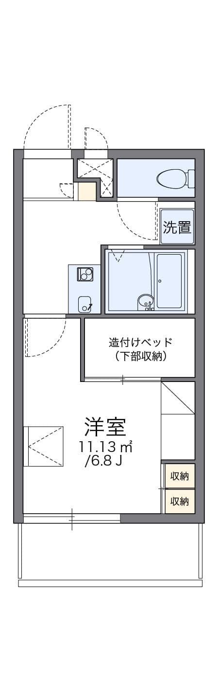 Preview floorplan of leopalace Shin V