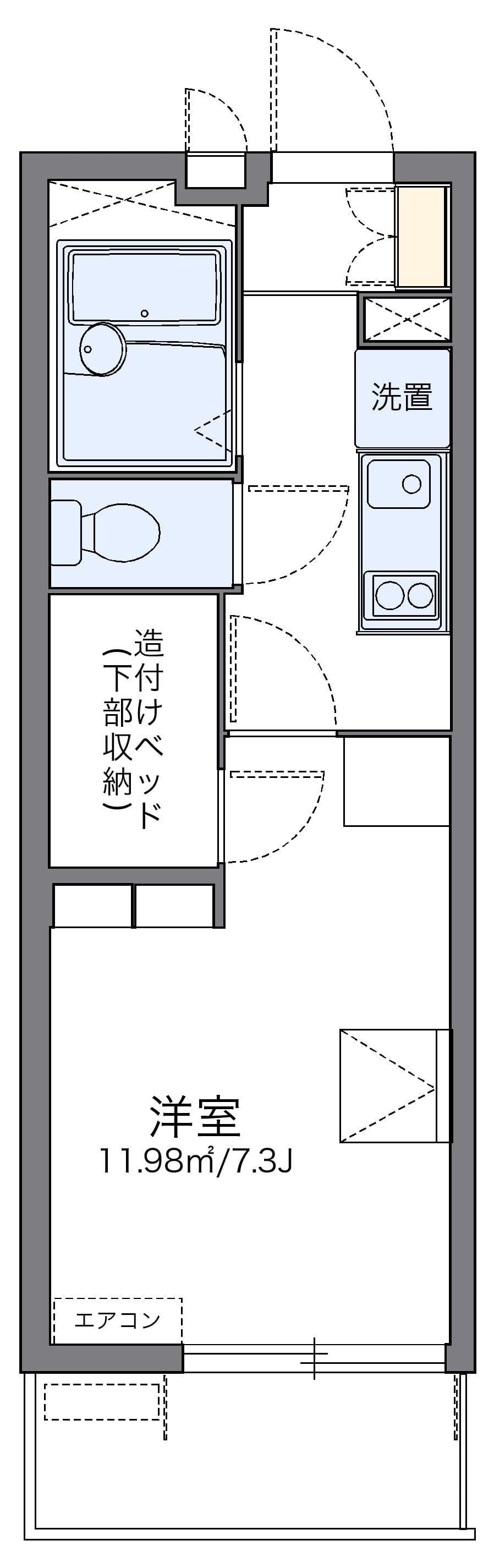 Preview floorplan of leopalace Villeneuve