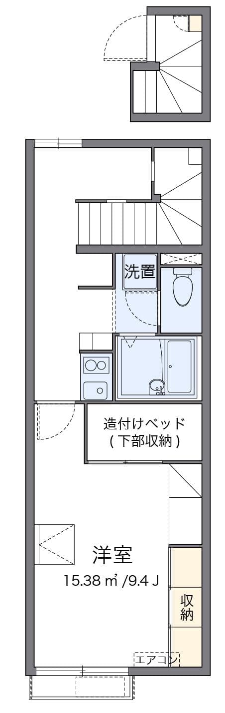 Preview floorplan of leopalace Ferme