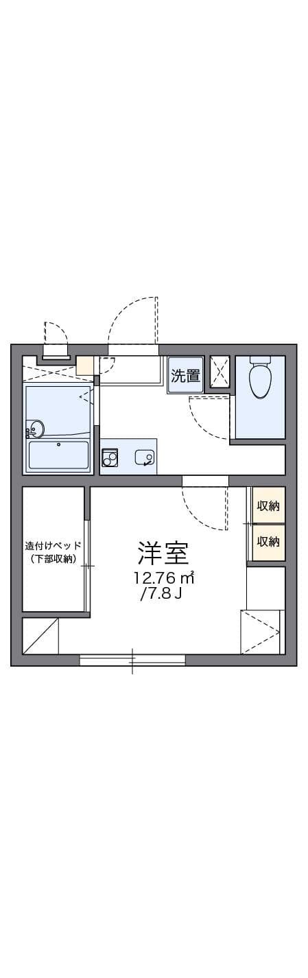 Preview floorplan of leopalace Hibiki