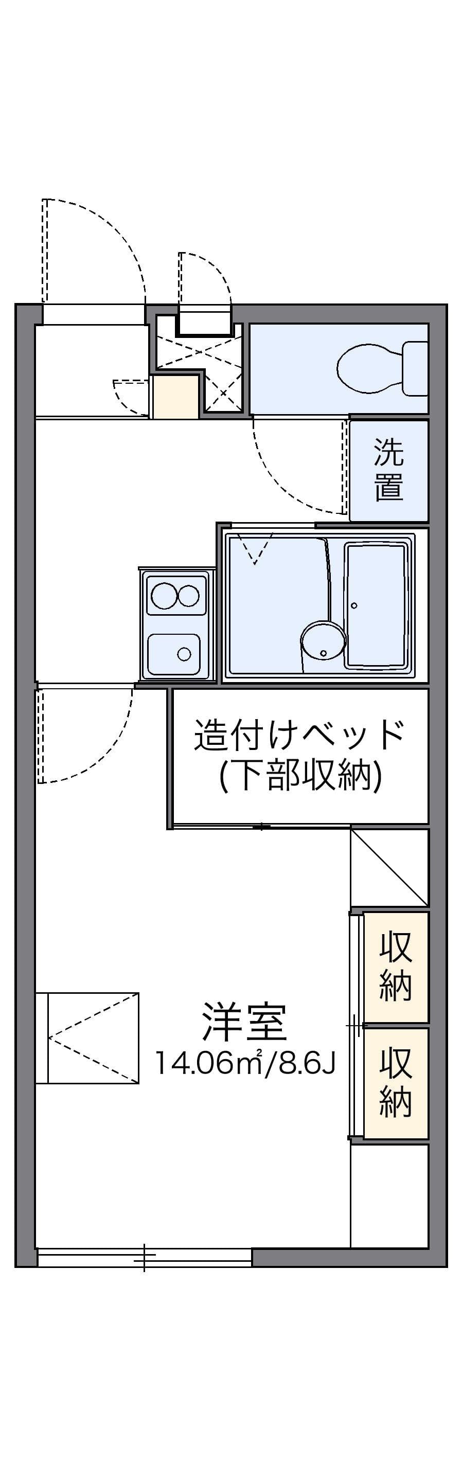 Preview floorplan of leopalace Kimigatsuka